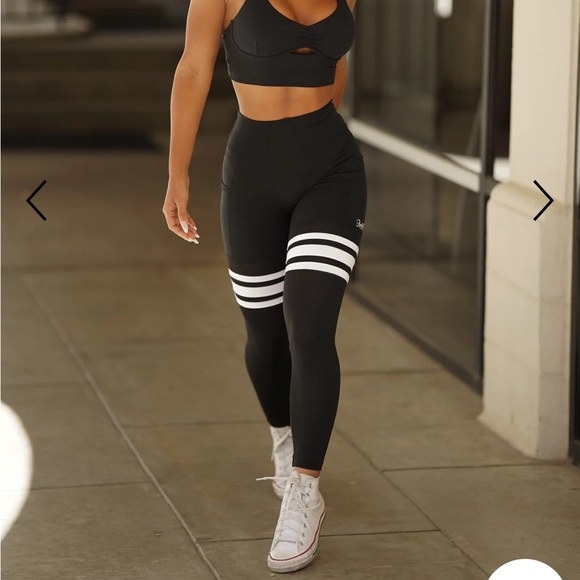 Bombshell Sportswear Preform Thigh Highs, Midnight - Picture 9 of 10